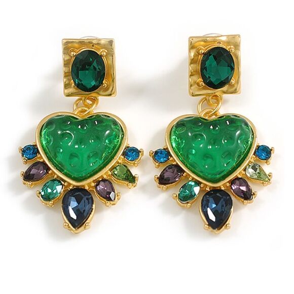 GreanādetailedāearringādropsāA571 - Picture 1 of 6